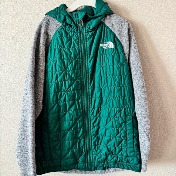 The North Face Other - Boys The North Face Green and Heather Gray Light Jacket